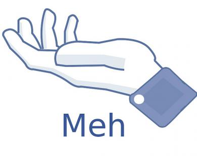 Meh Facebook hand