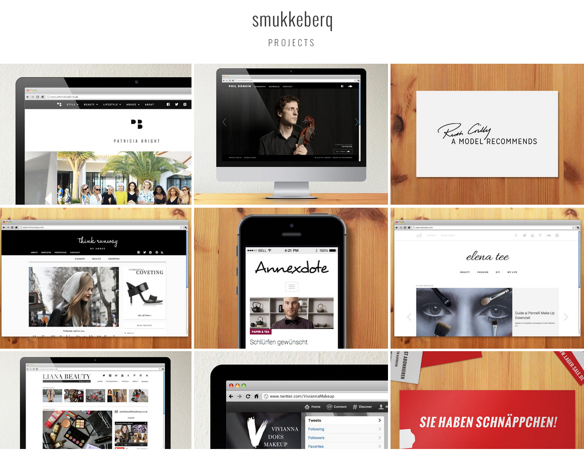 Shmukkeberg web design