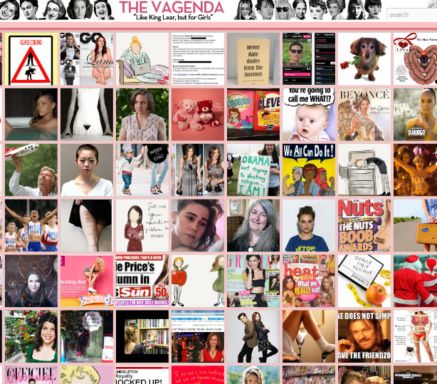 The Vagenda blog screen grab | CollectivEdge